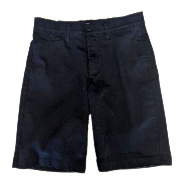 5/$55 NYDJ (Not Your Daughter's Jeans) black cotton blend Bermuda shorts, 4 - Picture 1 of 7